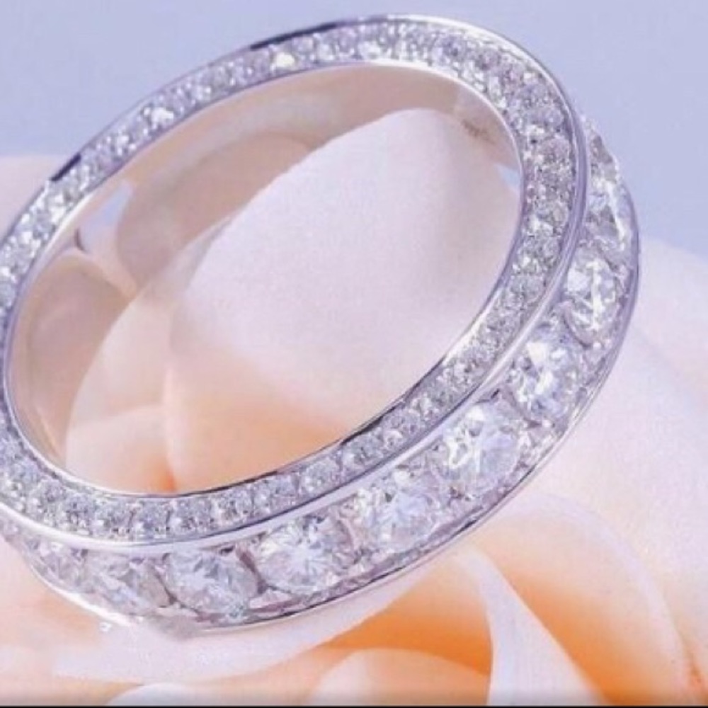 Brand New Moissanite White Sapphire Diamon…